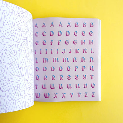 Libro de Stickers So. Many. Letter Stickers - 3.820 stickers de letras para amantes de las palabras