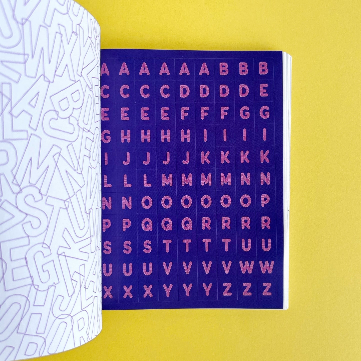 Libro de Stickers So. Many. Letter Stickers - 3.820 stickers de letras para amantes de las palabras