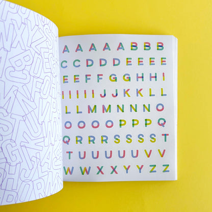 Libro de Stickers So. Many. Letter Stickers - 3.820 stickers de letras para amantes de las palabras
