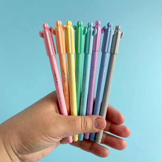 Cactus Pens – Micropuntas Gel Pastel 0.5 mm
