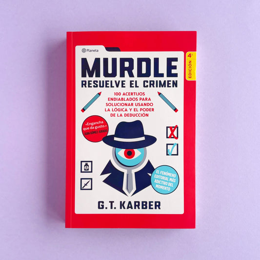 Libro MURDLE - Resuelve el crimen - Libro de acertijos - G. T. Karber