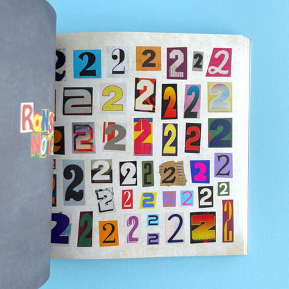 Libro de Stickers Ransom Notes (+ de 2100 stickers de letras y números!)