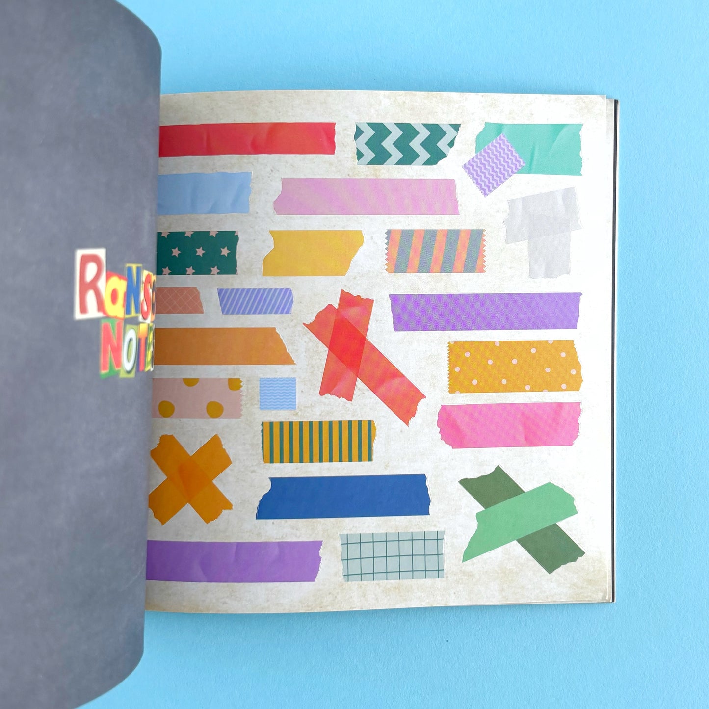 Libro de Stickers Ransom Notes (+ de 2100 stickers de letras y números!)