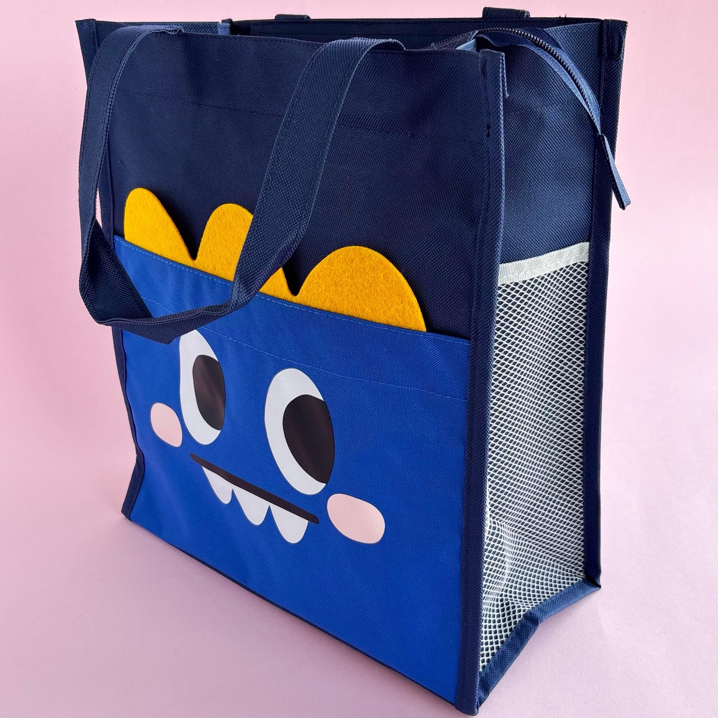 Book Bag dinosaurio con cremallera