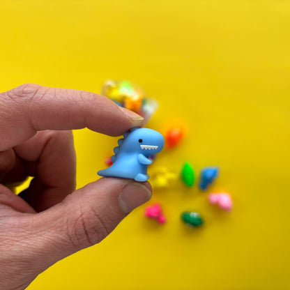 Miniborradores dinosaurios – Frasco x 12