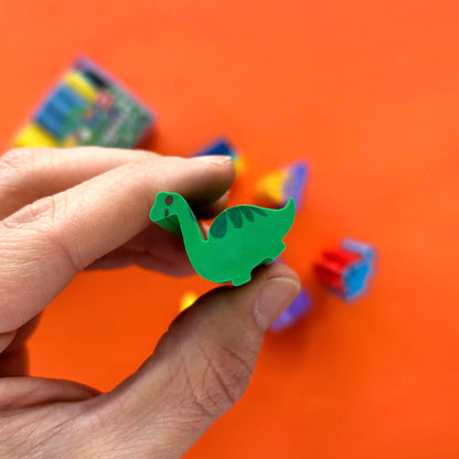 Borrador en barra dinosaurio – Estuche x 6