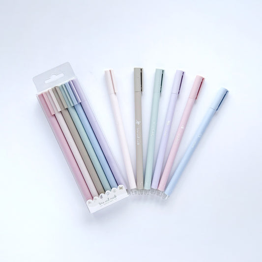 Micropunta tinta negra – Estuche x 6