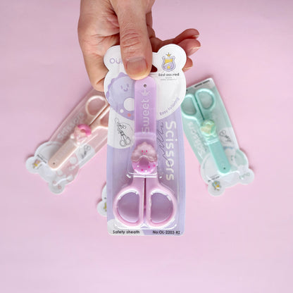 Tijera escolar de seguridad Dona Sweet