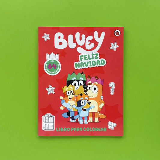 Bluey. Feliz Navidad – Libro para colorear