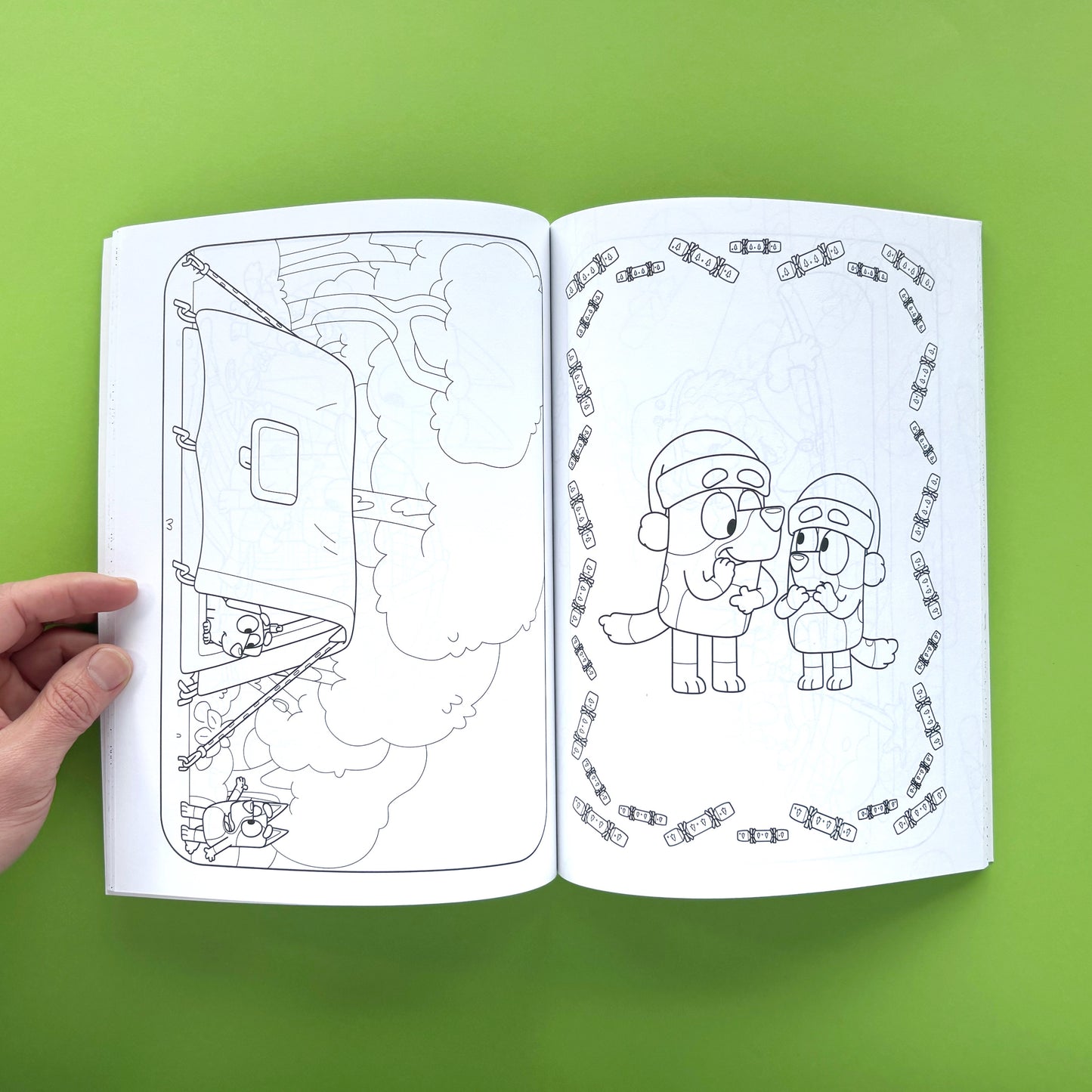 Bluey. Feliz Navidad – Libro para colorear