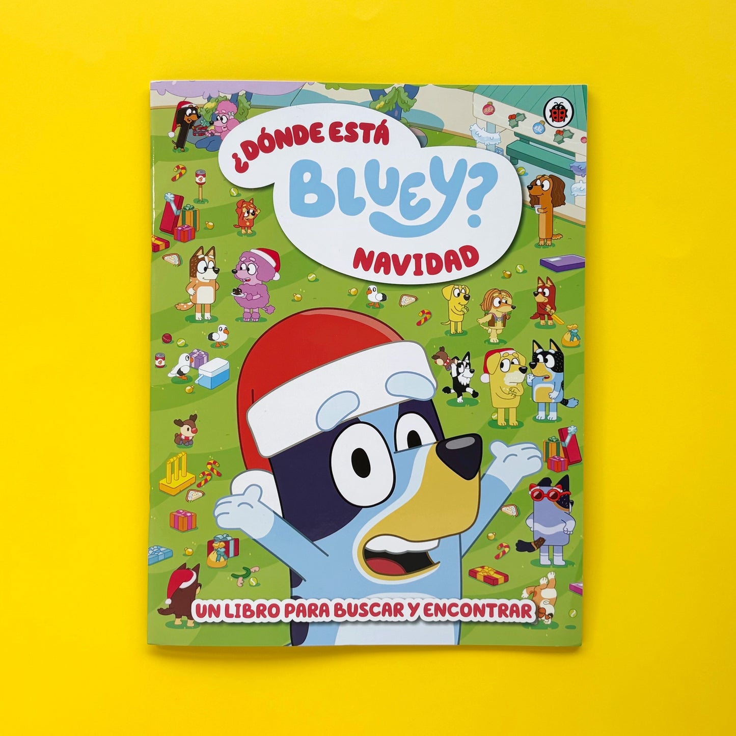 ¿Dónde está Bluey? Navidad – Libro de busca y encuentra