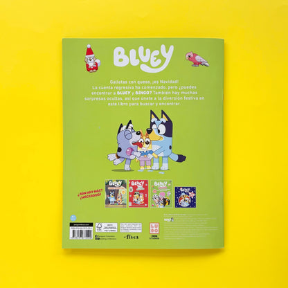¿Dónde está Bluey? Navidad – Libro de busca y encuentra