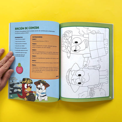 Bluey. Gran libro de juegos – Libro de juegos y actividades