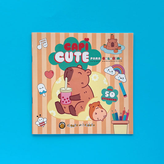 Libro Capi Cute para colorear