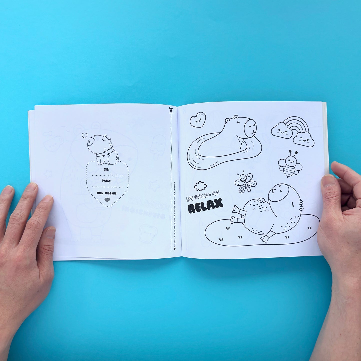 Libro Capi Cute para colorear