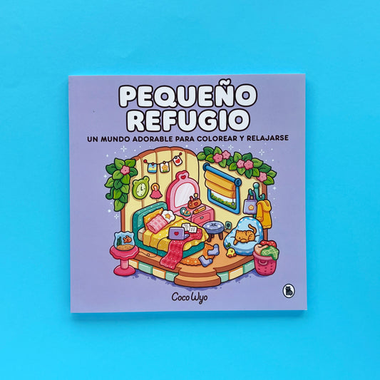 Pequeño refugio. Un mundo adorable para colorear y relajarse – Libro para colorear