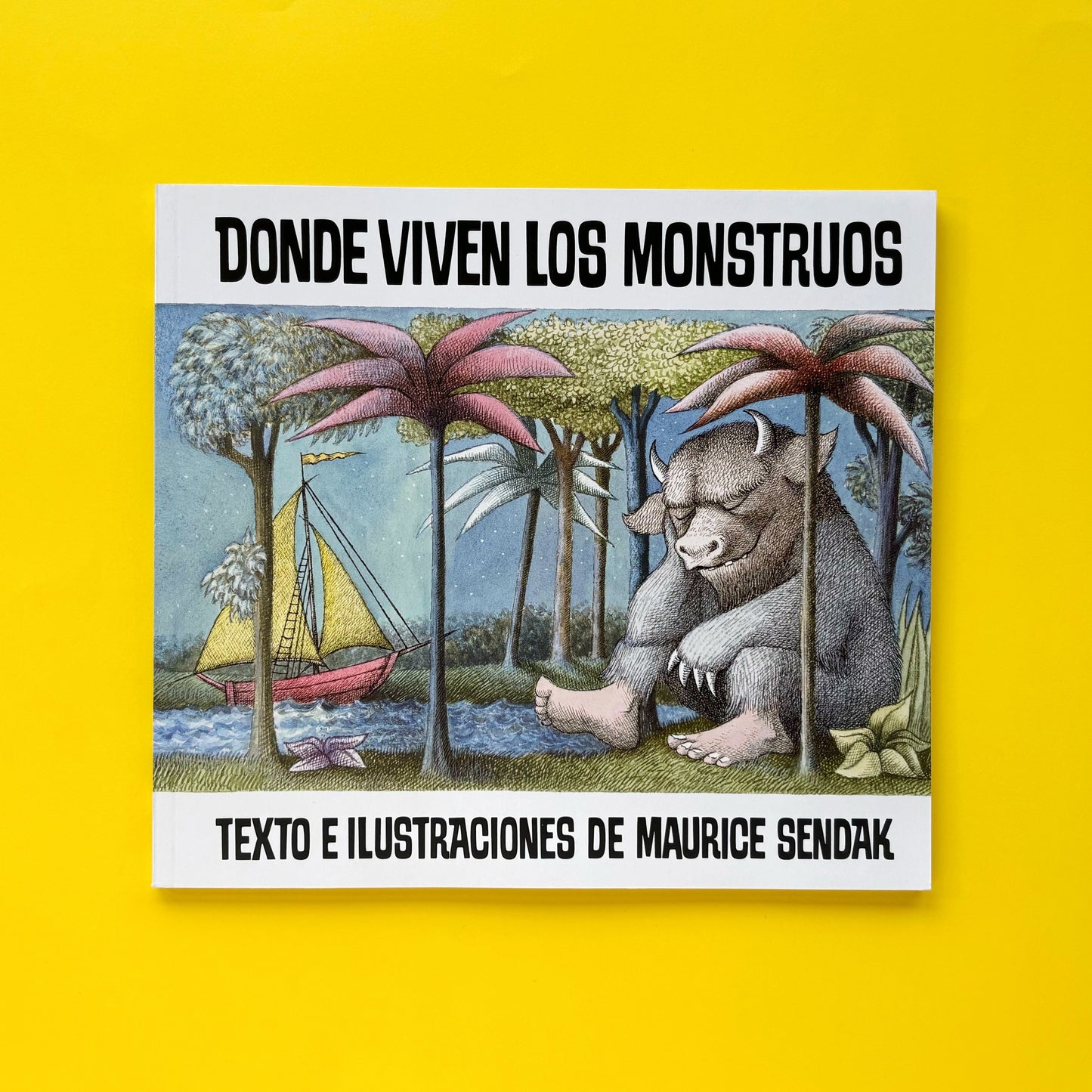 Donde viven los monstruos – Libro infantil tapa blanda
