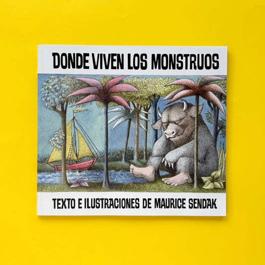 Donde viven los monstruos – Libro infantil tapa blanda