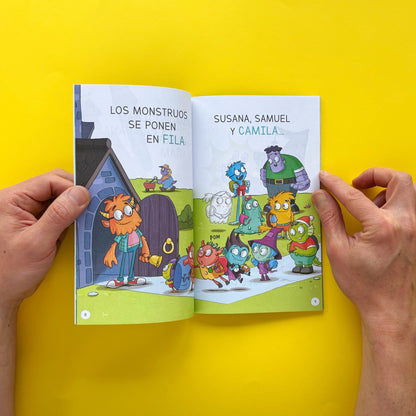 Aprende a leer en la Escuela de Monstruos 1: La mascota más grandota