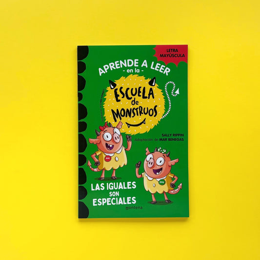 Aprende a leer en la Escuela de Monstruos 3: Las iguales son especiales