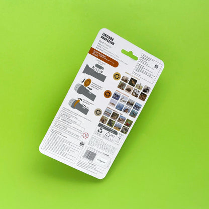 Proyector Animalia anaranjado – Con tres discos