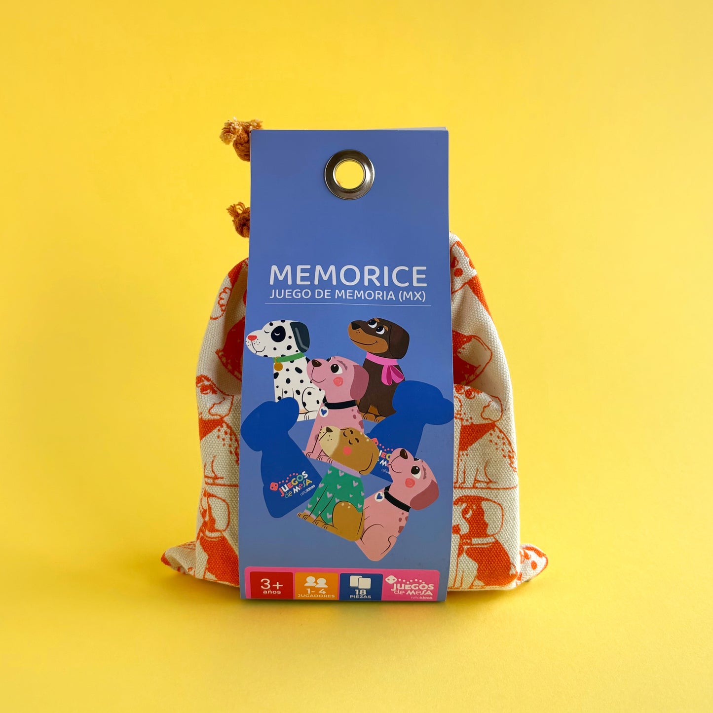 Juego memorice – Perros (18 piezas)