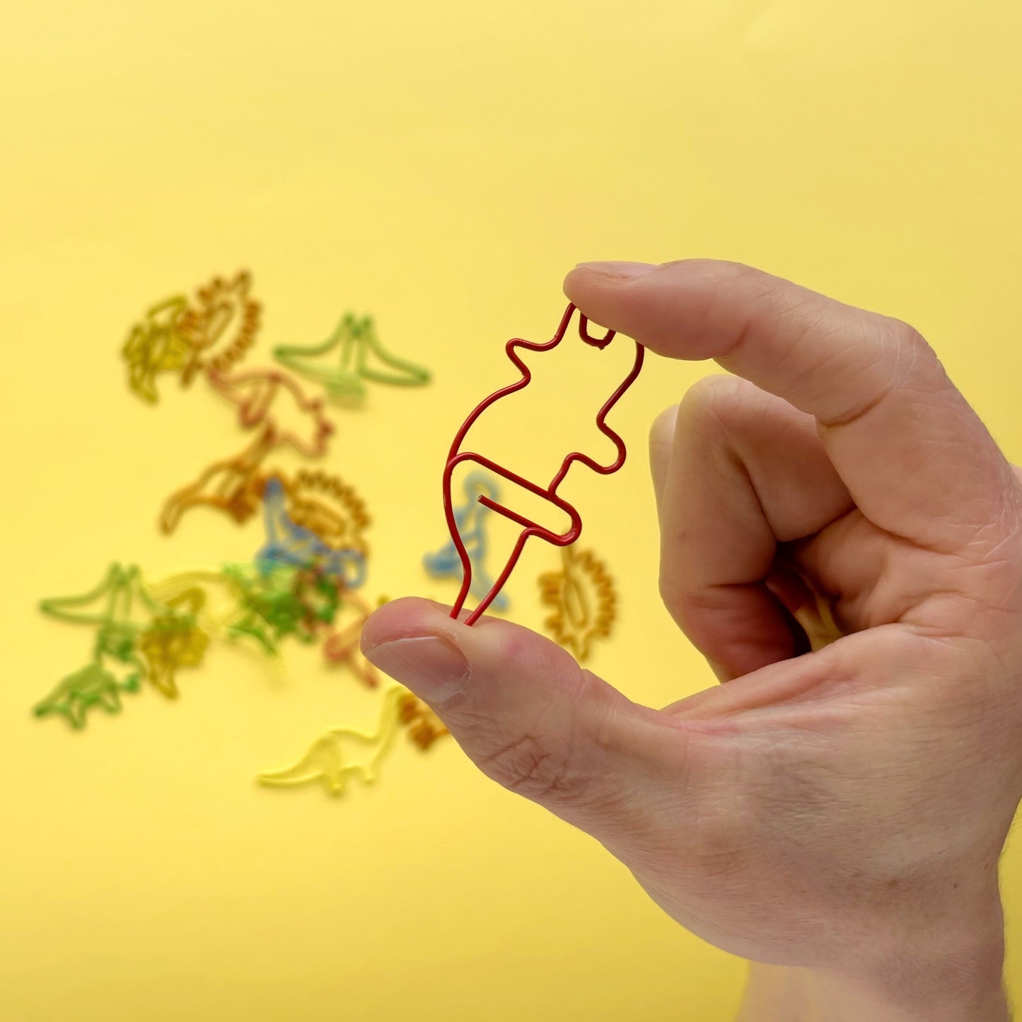 Bolsa Clips de dinosaurio para papel