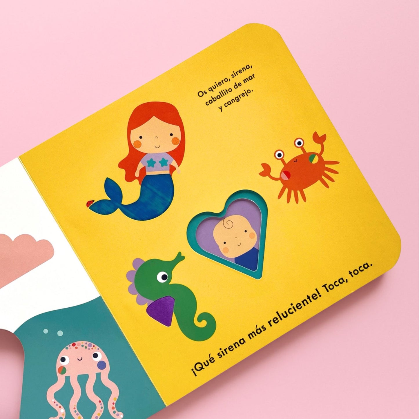 Te quiero. Toca, toca - Libro juego sensorial