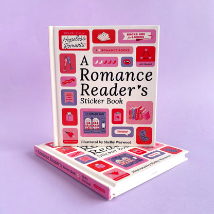 Libro de Stickers A Romance Reader's Sticker Book