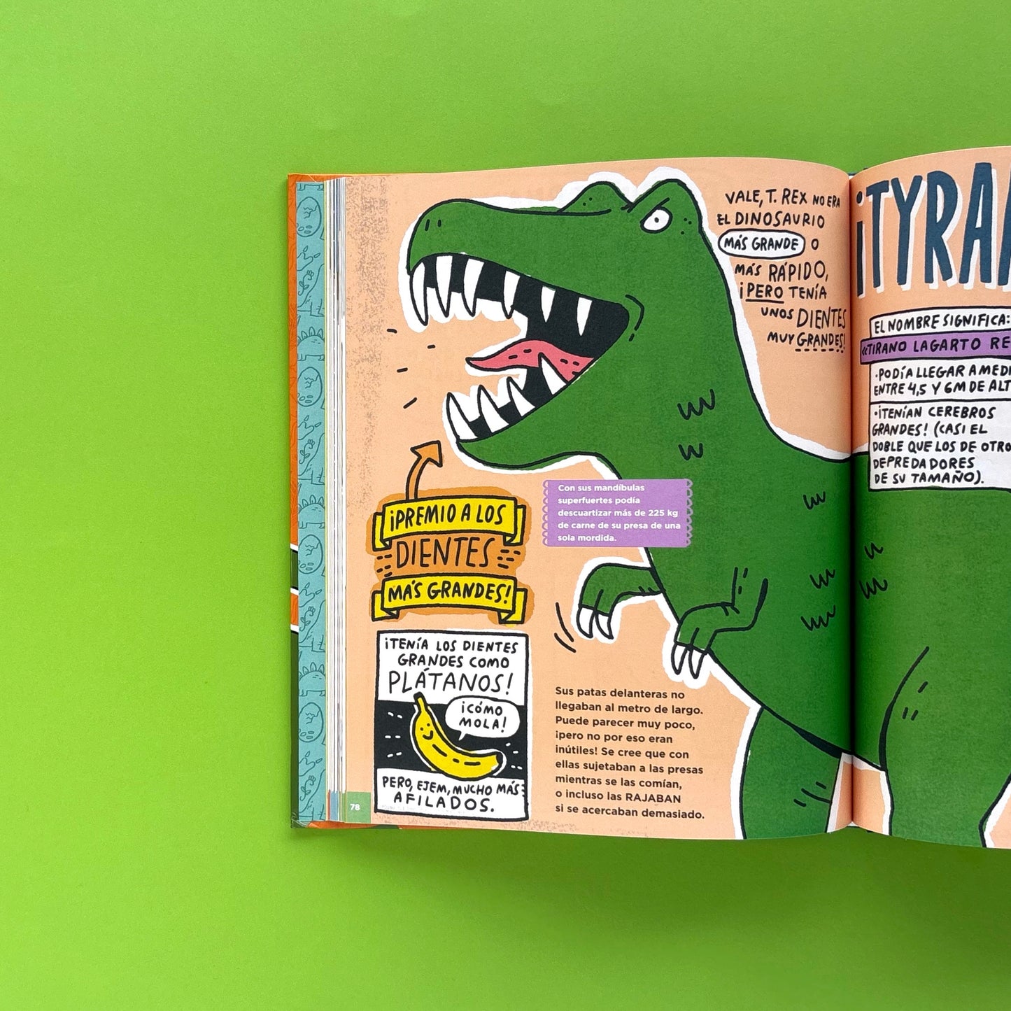 Todo lo que mola de los dinosaurios - Libro infomativo