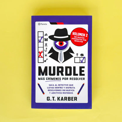 Libro Murdle: Más crímenes por resolver - G. T. Karber