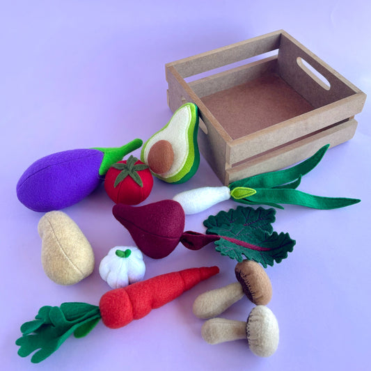 Canasta de verduras - Juguete didáctico