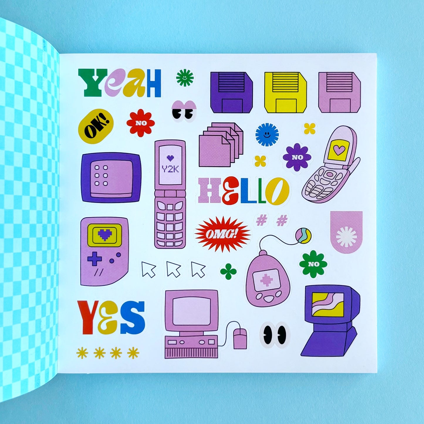 Libro de Stickers Another Really Great Sticker Book (más de 1.300 stickers)