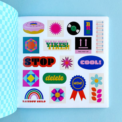 Libro de Stickers Another Really Great Sticker Book (más de 1.300 stickers)