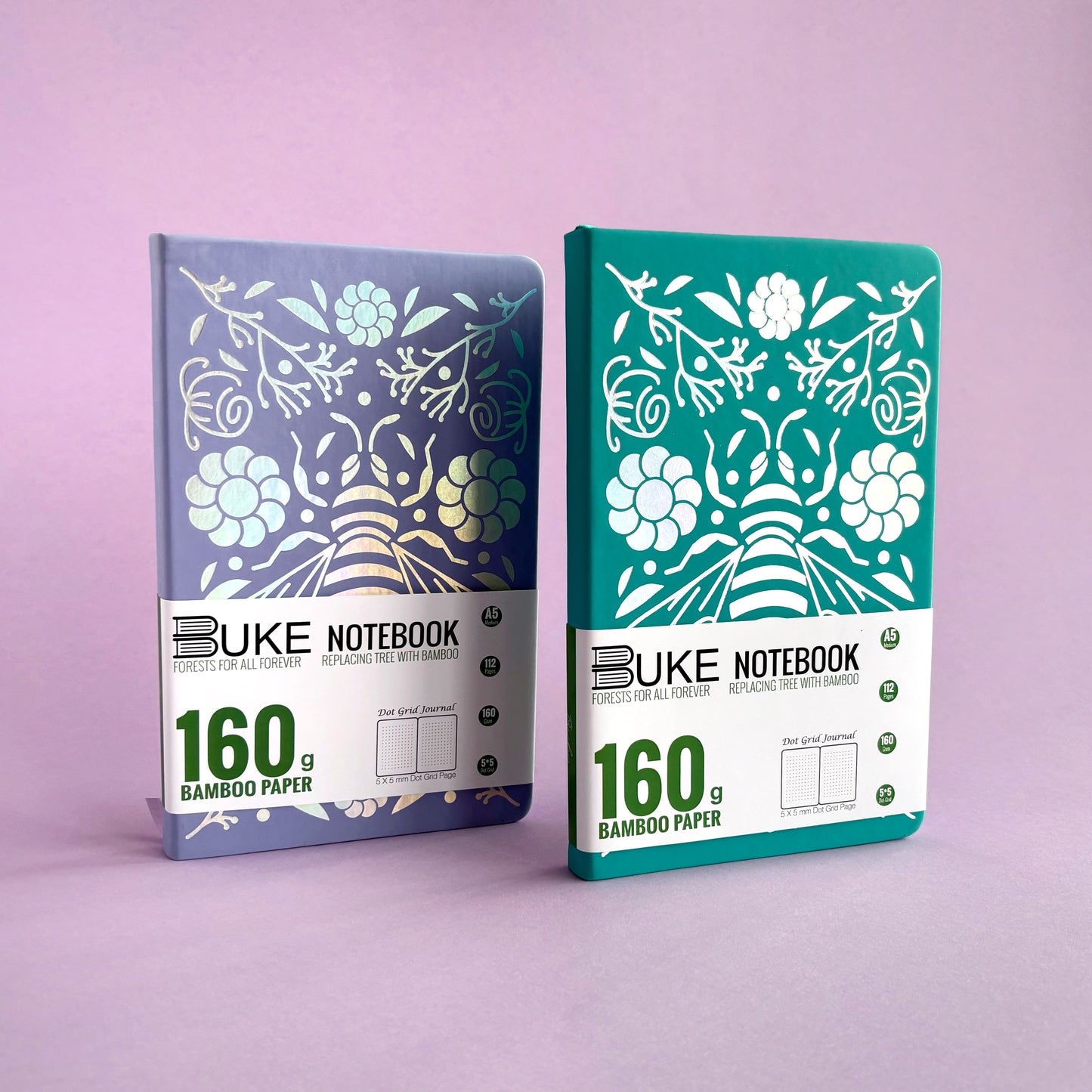 Libreta Dot Grid A5 Bee Garden - De puntos