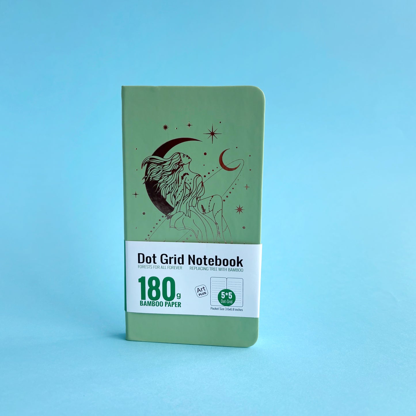 Libreta Dot Grid de Bolsillo Moon Muse – De puntos