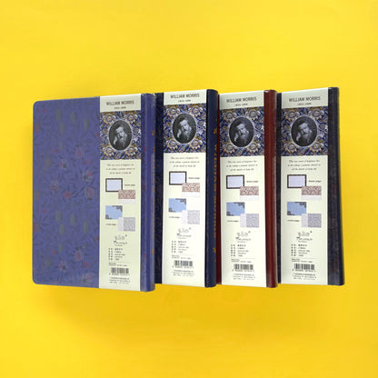 Journal creativo de tapa dura con páginas decoradas para escritura, scrapbooking y junk journal – William Morris