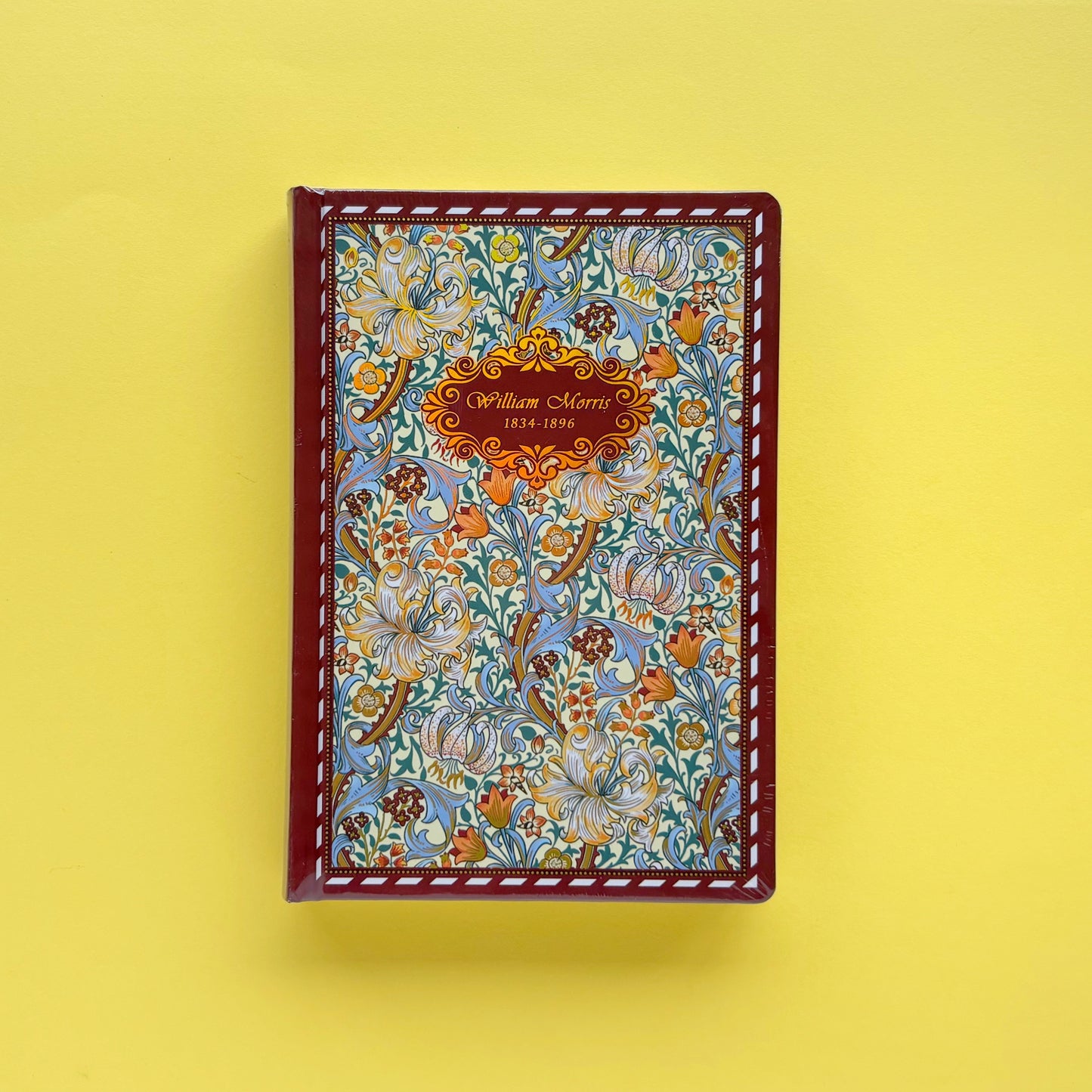 Journal creativo de tapa dura con páginas decoradas para escritura, scrapbooking y junk journal – William Morris