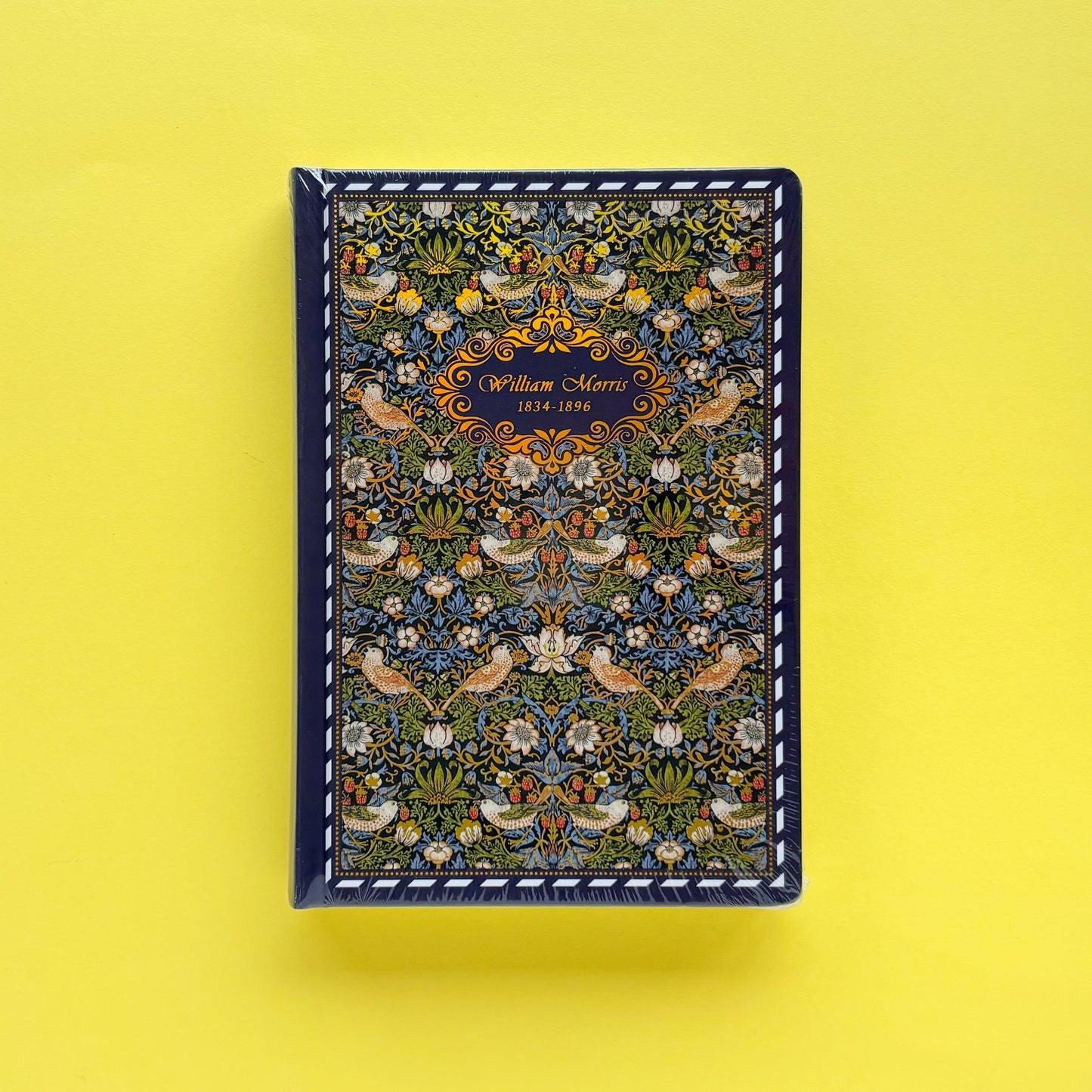 Journal creativo de tapa dura con páginas decoradas para escritura, scrapbooking y junk journal – William Morris