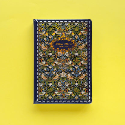 Journal creativo de tapa dura con páginas decoradas para escritura, scrapbooking y junk journal – William Morris