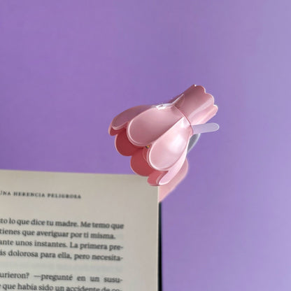 Lámpara de lectura con forma de tulipán