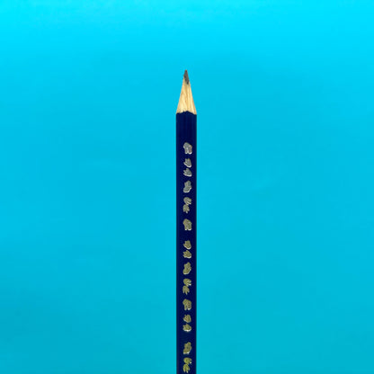 Lápiz negro de grafito dinosaurio x unidad