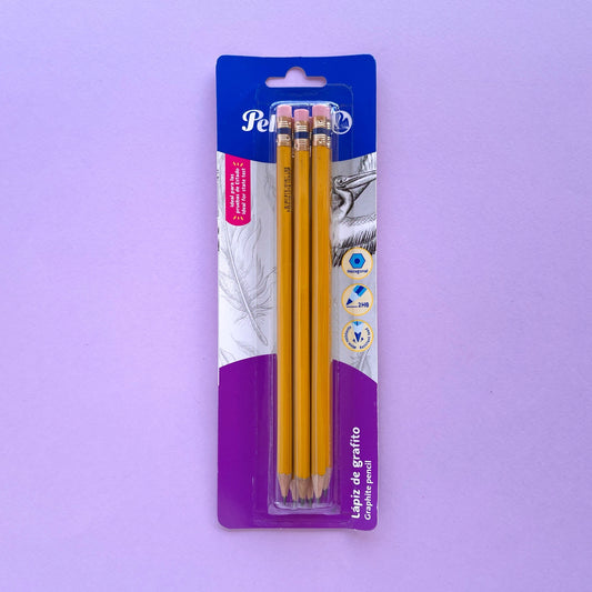 Lápiz de grafito # 2 - Pelikan (X6 Unidades)