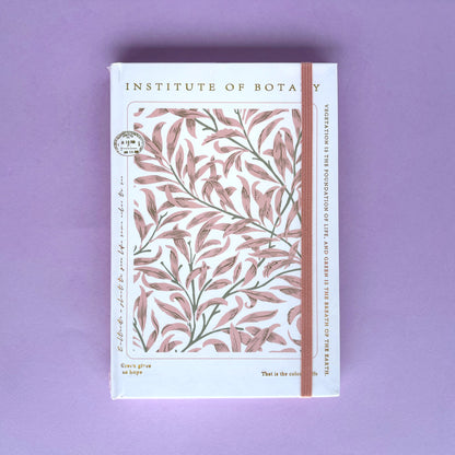 Journal Instituto de Botánica rayado - Libreta Creativa