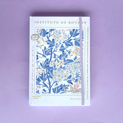 Journal Instituto de Botánica rayado - Libreta Creativa