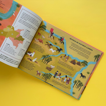 Llano - Libro informativo ilustrado