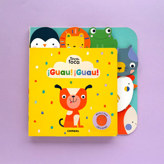 ¡Guau! ¡Guau! Toca, toca - Libro sensorial