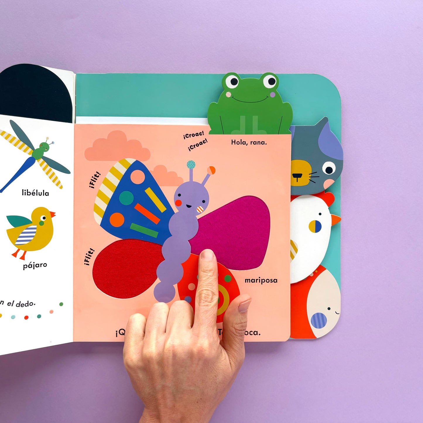 ¡Guau! ¡Guau! Toca, toca - Libro sensorial