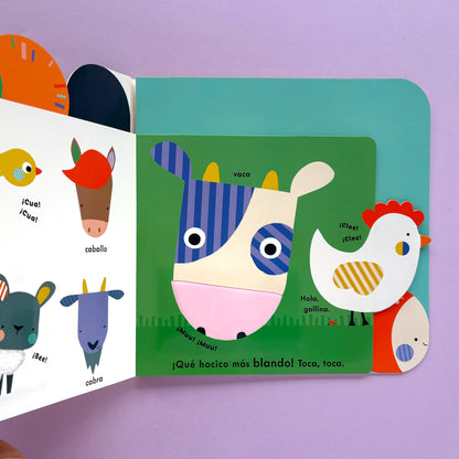 ¡Guau! ¡Guau! Toca, toca - Libro sensorial