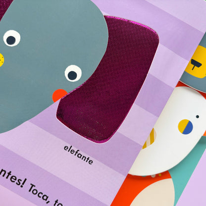 ¡Guau! ¡Guau! Toca, toca - Libro sensorial